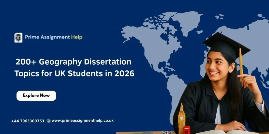 Geography Dissertation Topics