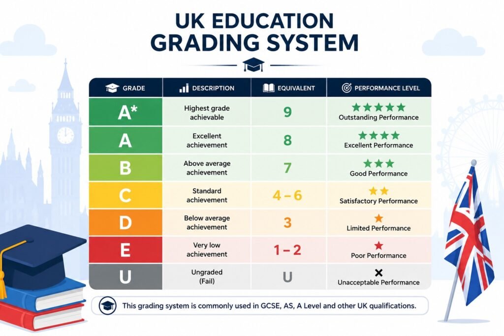 uk grading system