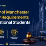 University of Manchester Law Entry Requirements for International Students