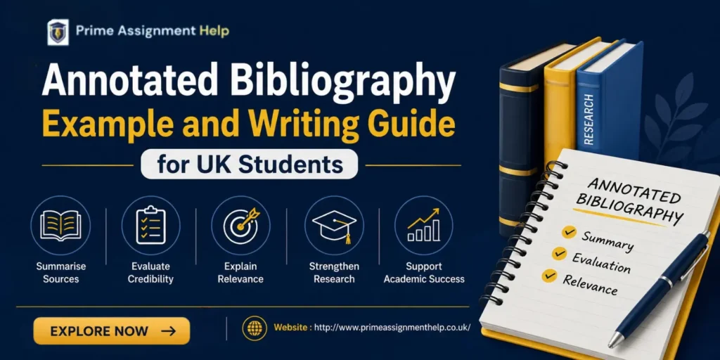 Annotated Bibliography Example and Writing Guide for UK Students