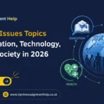 100+ Social Issues Topics Across Education, Technology, Health and Society in 2026