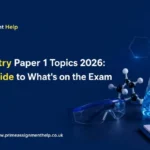 AQA Chemistry Paper 1 Topics 2026: Complete Guide to What's on the Exam